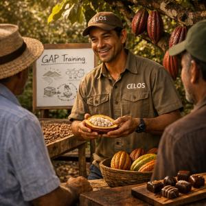 Duurzame cacao: vakmanschap versterkt door GAP-training bij CELOS